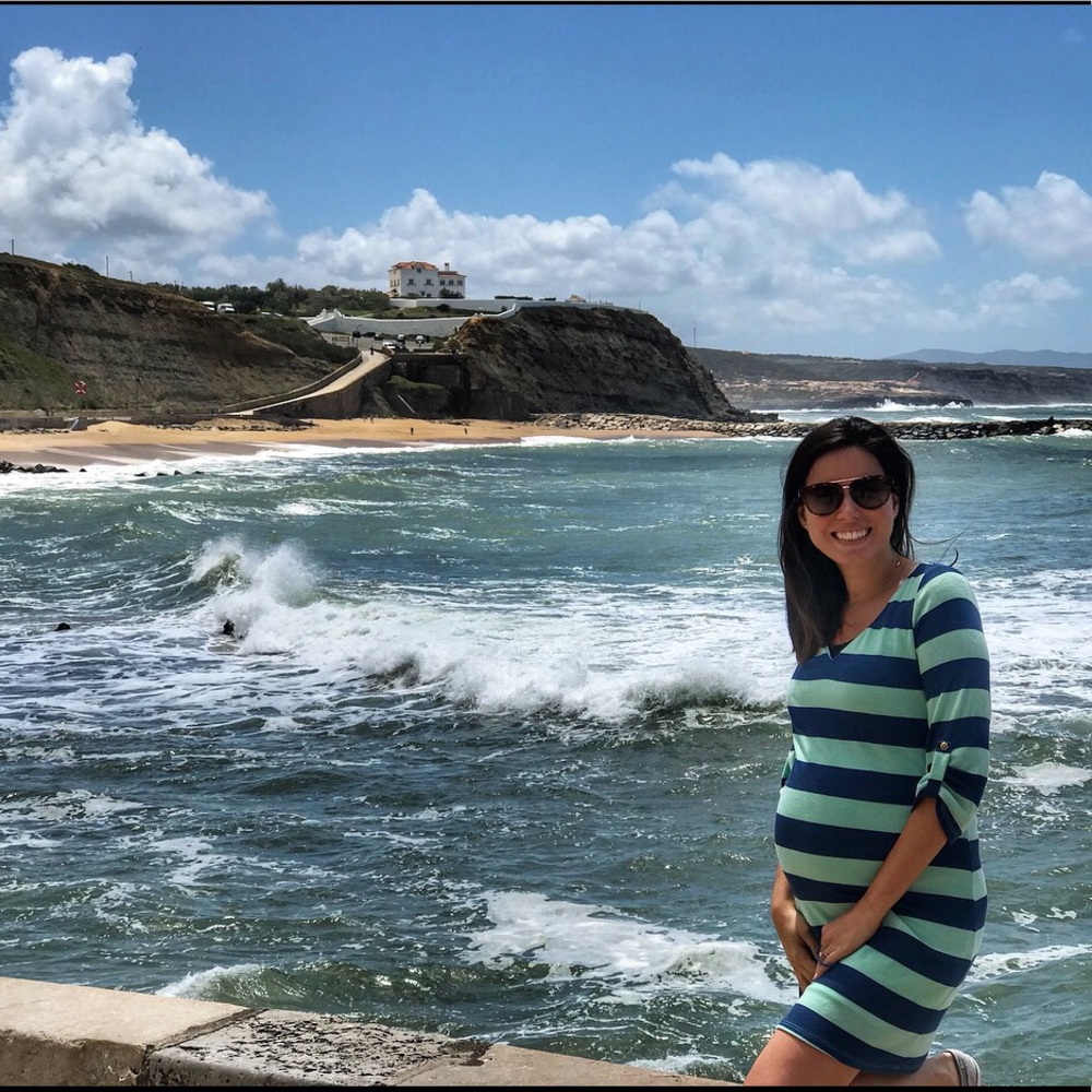 Pink Blush Maternity Dress